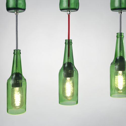 酒瓶吊灯</br>Bottle Lamps