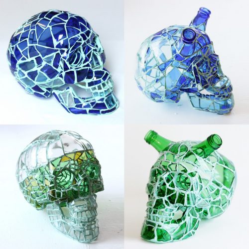 破碎玻璃头骨</br>Broken Bottle Skulls